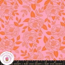 Moda RUBY STAR SOCIETY RISE SHINE RS0079 12 Azalea Pink Quilt Fabric