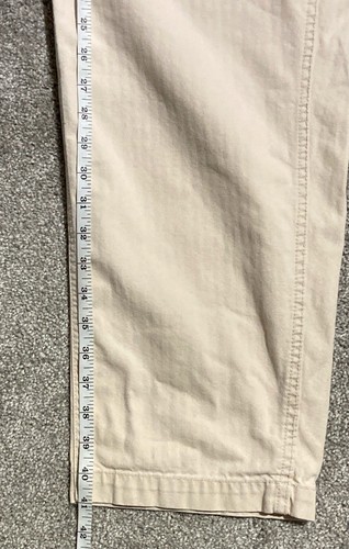BDG Pants Women's Sz S Khaki Cream Cargo Utility Paperbag High Rise Cotton Baggy - Picture 5 of 6