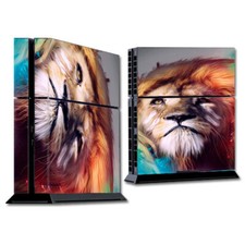 PS Playstation console skins decals wrap - Lion face