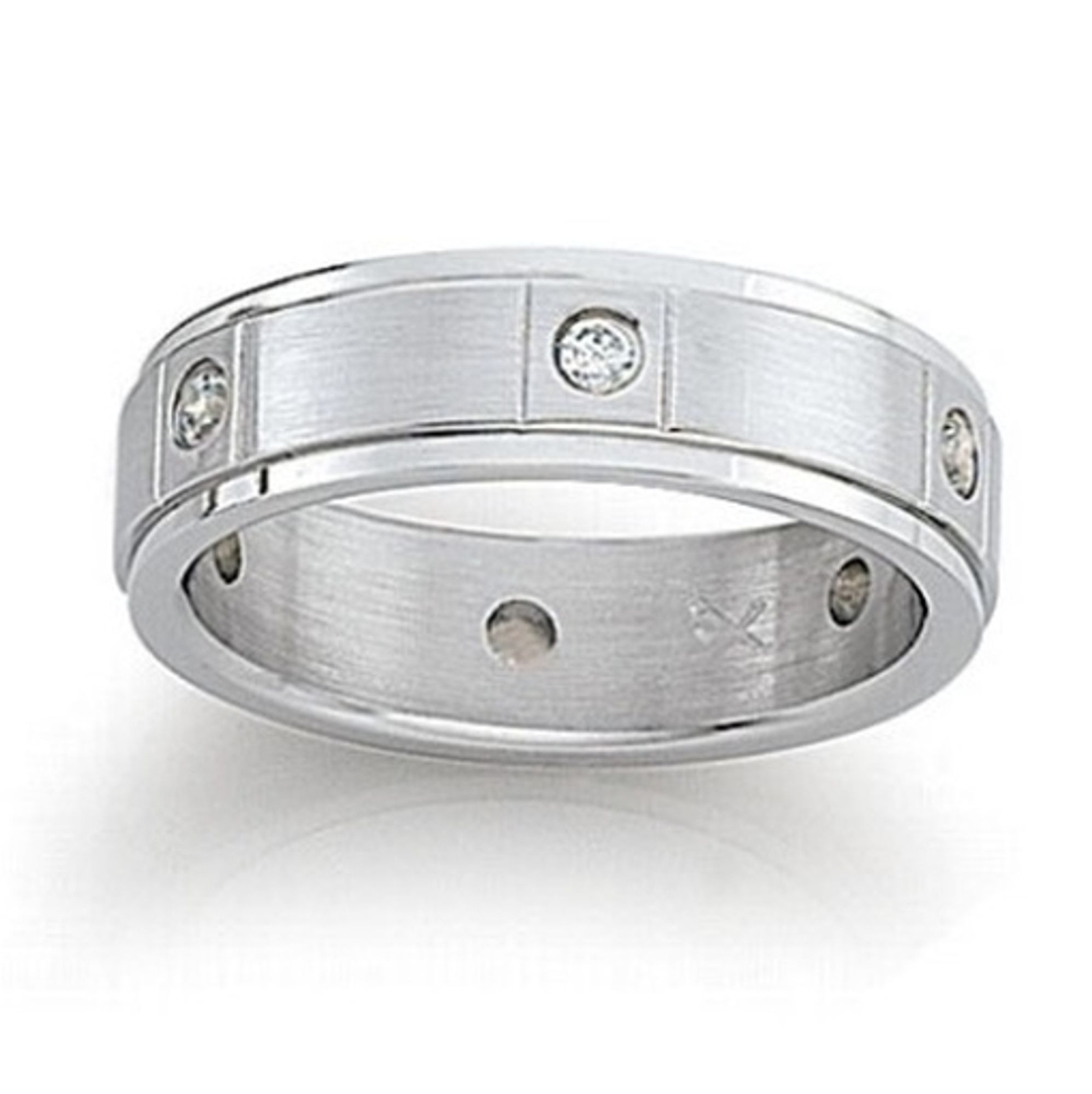 Женское кольцо gooiX 444-2071 сталь W 16,6 размер 52 ювелир