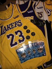 Lebron James 2019-2020 Nike Authentic Los Angeles Lakers jersey Set NWT SZ 52 XL