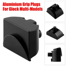 Aluminum Alloy Black Grip Plug For GLOCK (Gen 4&5)17/17L/18/19/22/23/24/25/31/32