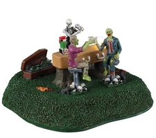 Lemax Spooky Town Coffin Bar #34062 Animated & Lit Table Accent Brand New