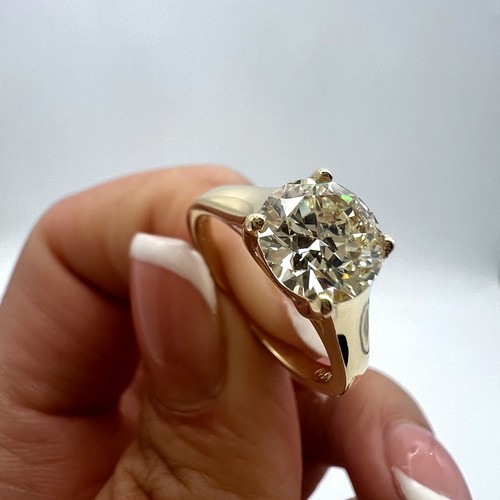 14K Gold Engagement Ring, 1.75CT Certified Natural Diamond Retail Value=$30K - 第 5/6 張圖片