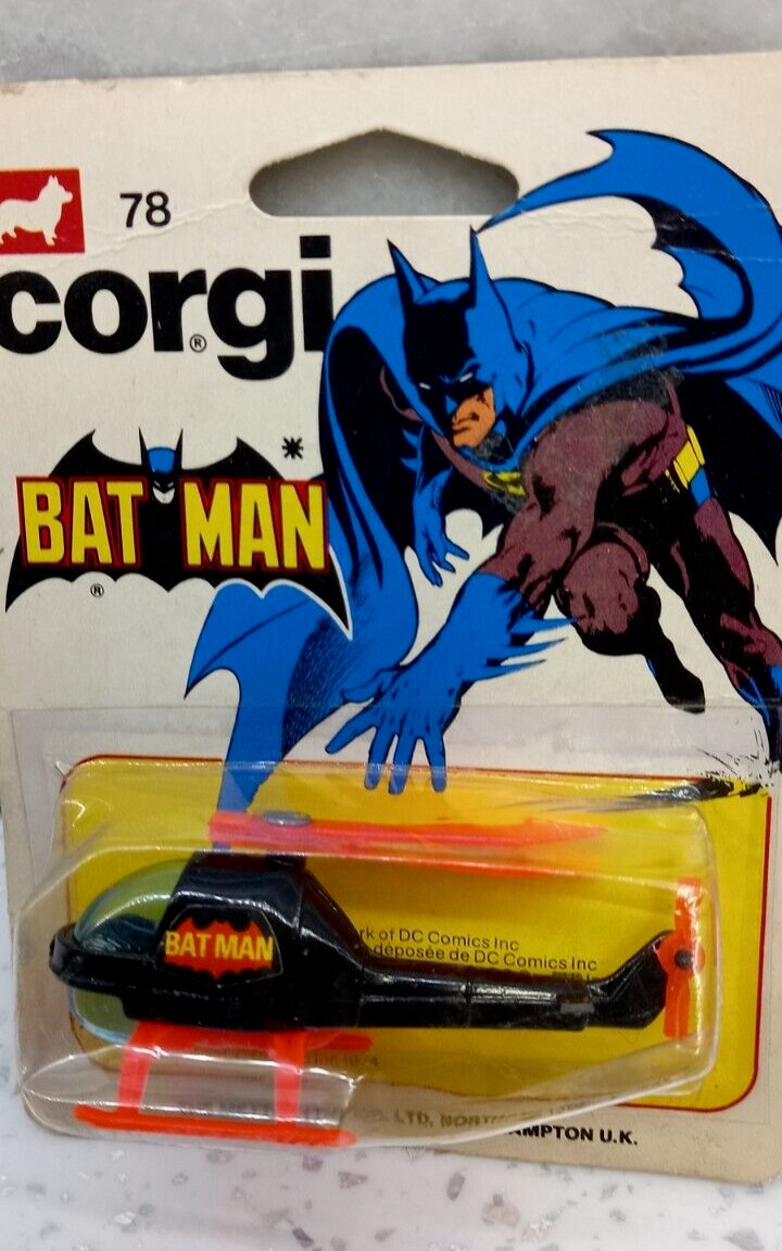 希少　corgi batcopter バットマン 希少 corgi batcopter バットマン