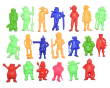 20 FIGURES CEREAL PREMIUM MEXICAN PIRATES COLLECTION KELLOG'S TINYKINS
