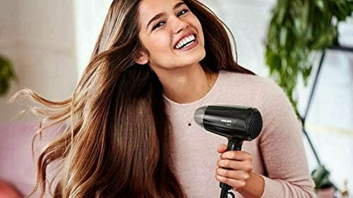 Philips 1200 W Thermoprotect Cool Shot Hair Dryer For Easy Style Travel Foldable - Picture 5 of 7