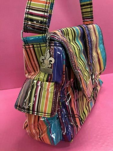 Kalencom laminated messenger diaper bag - Picture 5 of 9