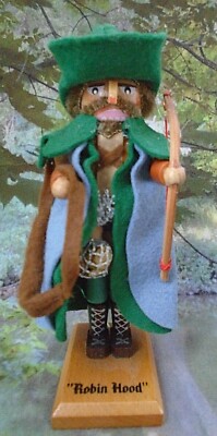 Steinbach 5 3/8'' Tales of Sherwood Forest Robin Hood Ltd Ed Nutcracker Signed