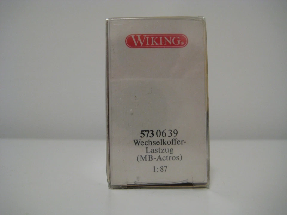 Wiking H0 573 06 39 - Camión MB con remolque "Deutsche Post AG" - Imagen 3 de 4