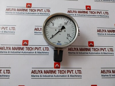 #ad Wika EN 837 1 Swiss Movement Pressure Gauge 0 16 Bar $149.49