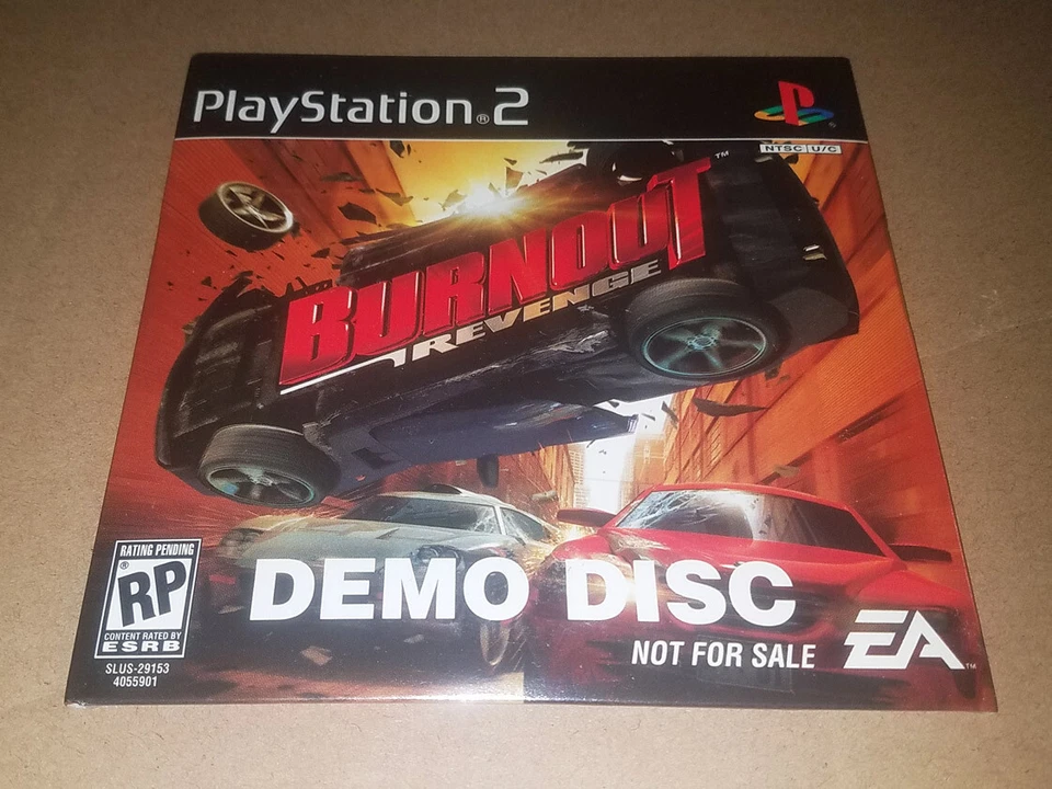 BURNOUT REVENGE (PS2) & TITAN QUEST (PC) Original Game Demo Discs - New & Sealed - Image 3 of 4