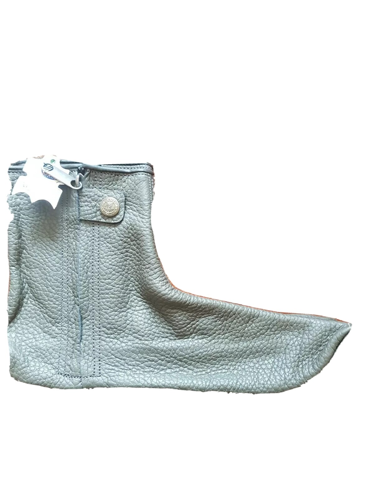 SAOLA PREMIUM ? CALZE IN PELLE CON CERNIERA CAVIGLIA ALTA KHUFFS CALZATURE solo taglia dalla 9 alla 11