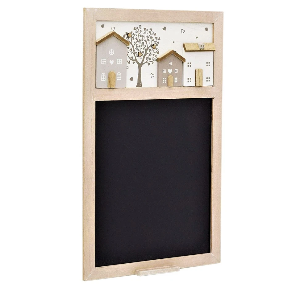 Wooden Blackboard 55cm Shabby Chic Houses Design Memo Menu Chalkboard Kitchen - Image 2 of 3