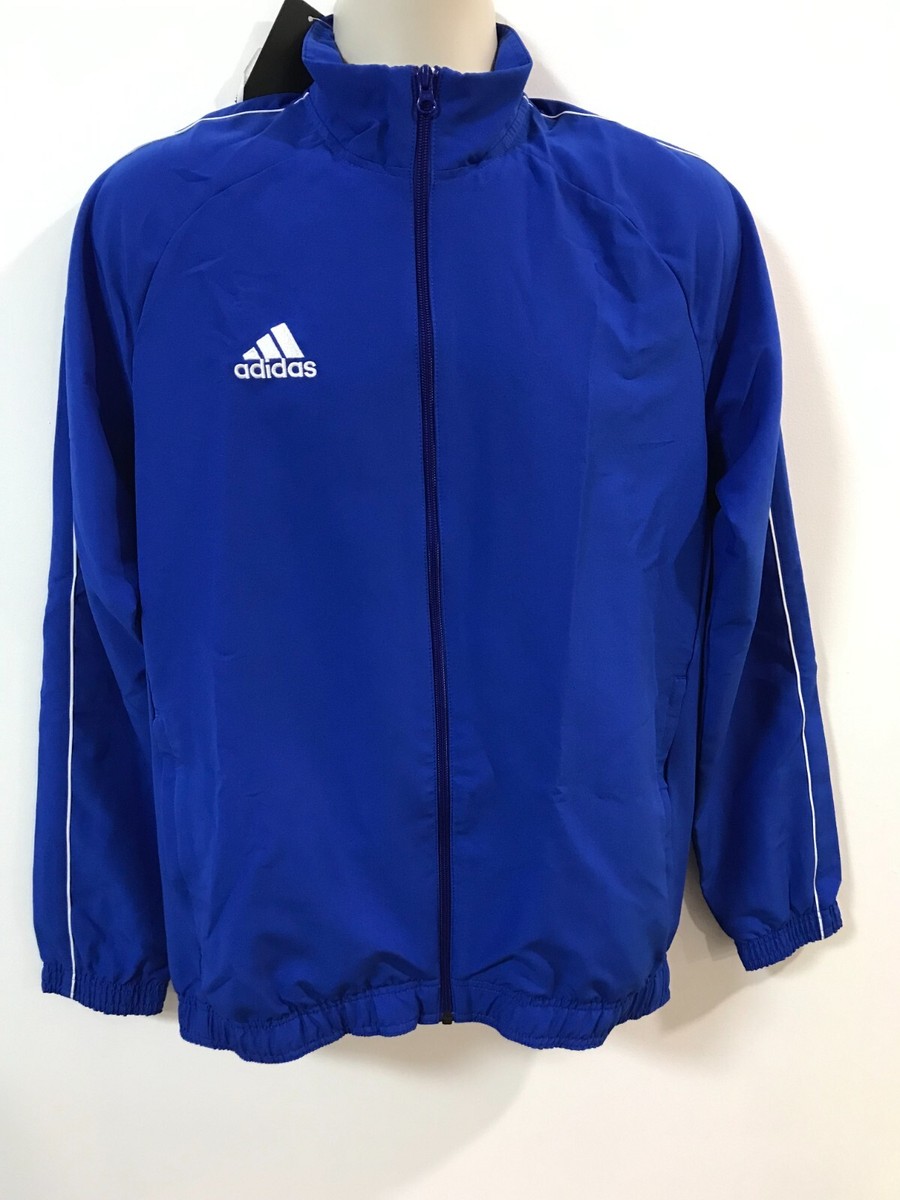 adidas Men's Size S Blue Full Zip Core 18 Presentation Track