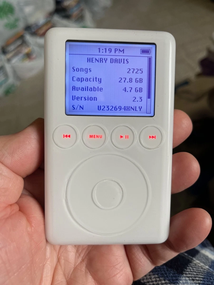 Ipod 3rd 第3世代 20gb 動作確認済み ケース付き Ipod 3rd 第3世代 20gb 動作確認済み ケース付き iPod 3rd（第3世代