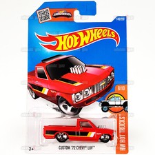 2016 Hot Wheels CUSTOM 72 CHEVY LUV #148 red - HW Hot Trucks - 1:64 Mattel DHX47