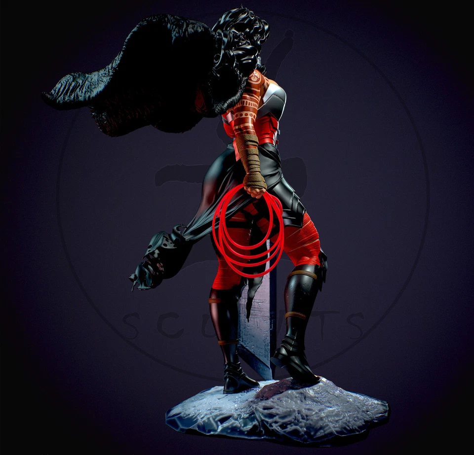 Раскрашенный абсолютный Чудо-женщина статуэтка 1/6 сексуальная фигурка - Изображение 3 из 4