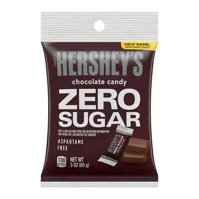 Hershey's Chocolates Sugar-Free Candy FOUR PACK 3oz Bags FREE SHIPPING