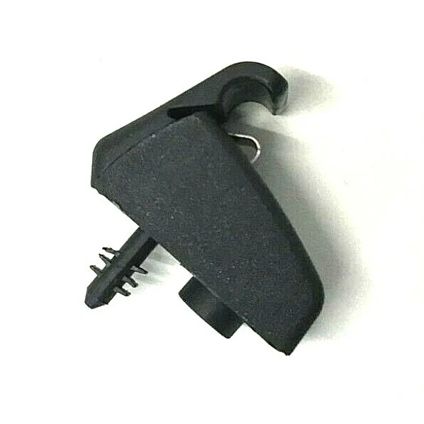Genuine Fiat 500 Black Sun visor clip (New Style) - Image 1 of 1
