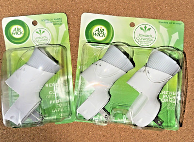Airwick Scented Oil Warmer, 1 Count & 2 Count