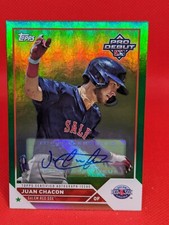 Juan Chacon 2023 Topps Pro Debut #PD-31 Auto Green **22/99**