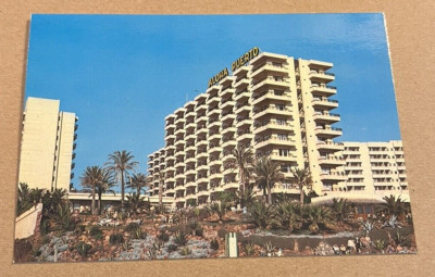UNUSED POSTCARD - HOTEL ALOHA PUERTO, TORREMOLINOS (COSTA DEL SOL) , SPAIN