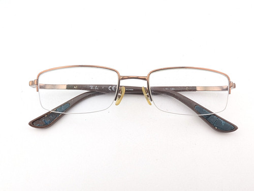 Ray Ban Eyeglasses, Frames Only, RB 6237 2690, 51-18-140, Half Frame, Metal