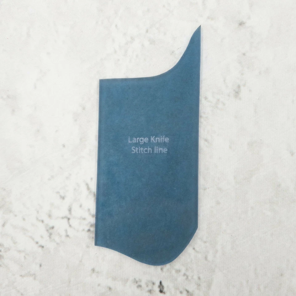 Juego de plantillas de funda de cuchillo de suministro de cuero para fabricante Foto 4 de 4