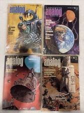 Lot of 4 Analog Science Fiction Science Fact Magazines