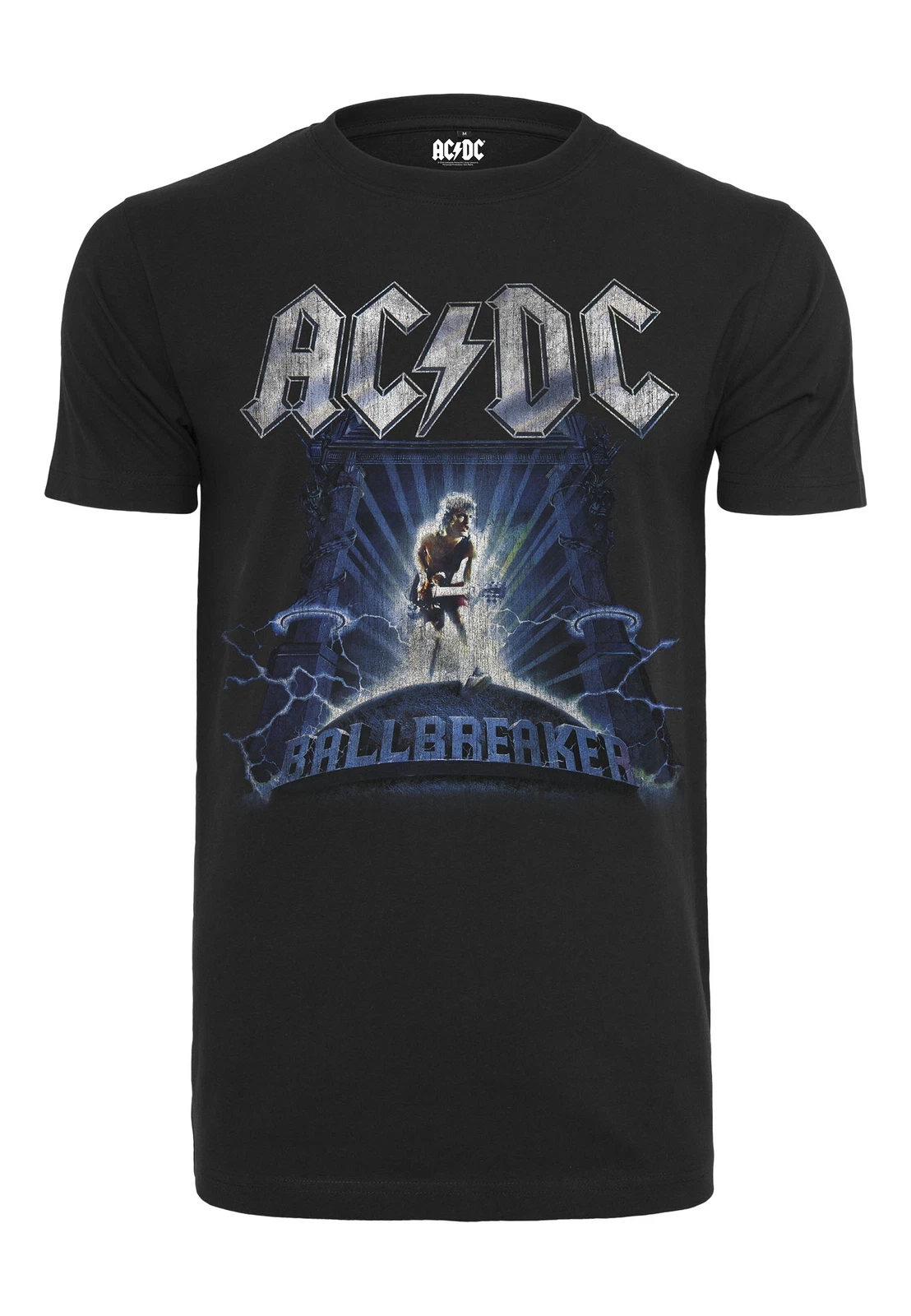 Merchcode ACDC Ballbreaker Tee Men Top T-Shirt Rock Music Jersey