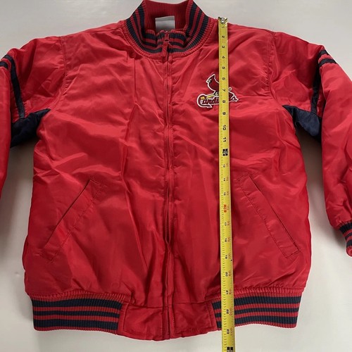 St. Louis Cardinals MLB Youth Kids Size (10-12) Zip Up Jacket Coat Genuine Merch - Picture 13 of 15