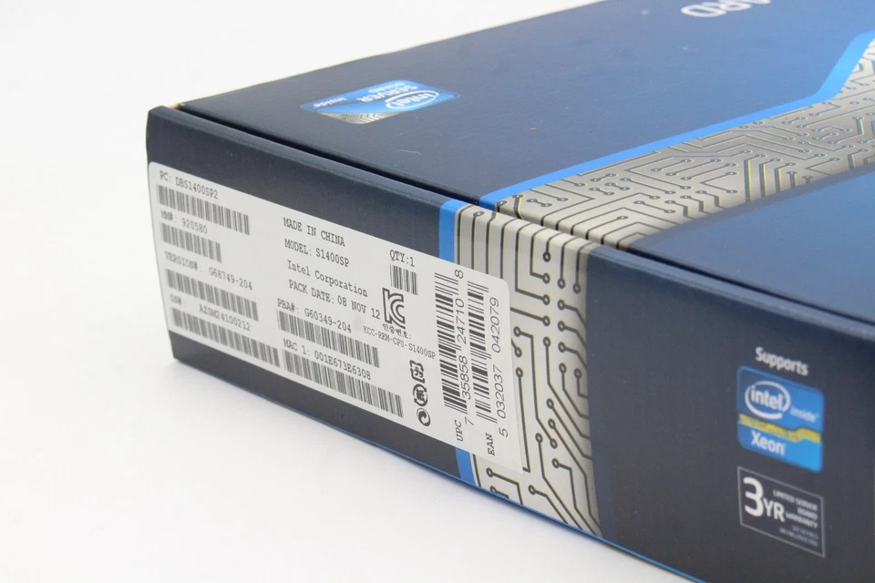 Intel S1400SP2 DBS1400SP2 Server Board SSI ATX Socket B2 DDR3 ECC Retail Box HTY - Image 2 of 4