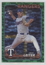 2024 Topps Update Green Crackle Foilboard 373/499 Jack Leiter #US156 1k1n
