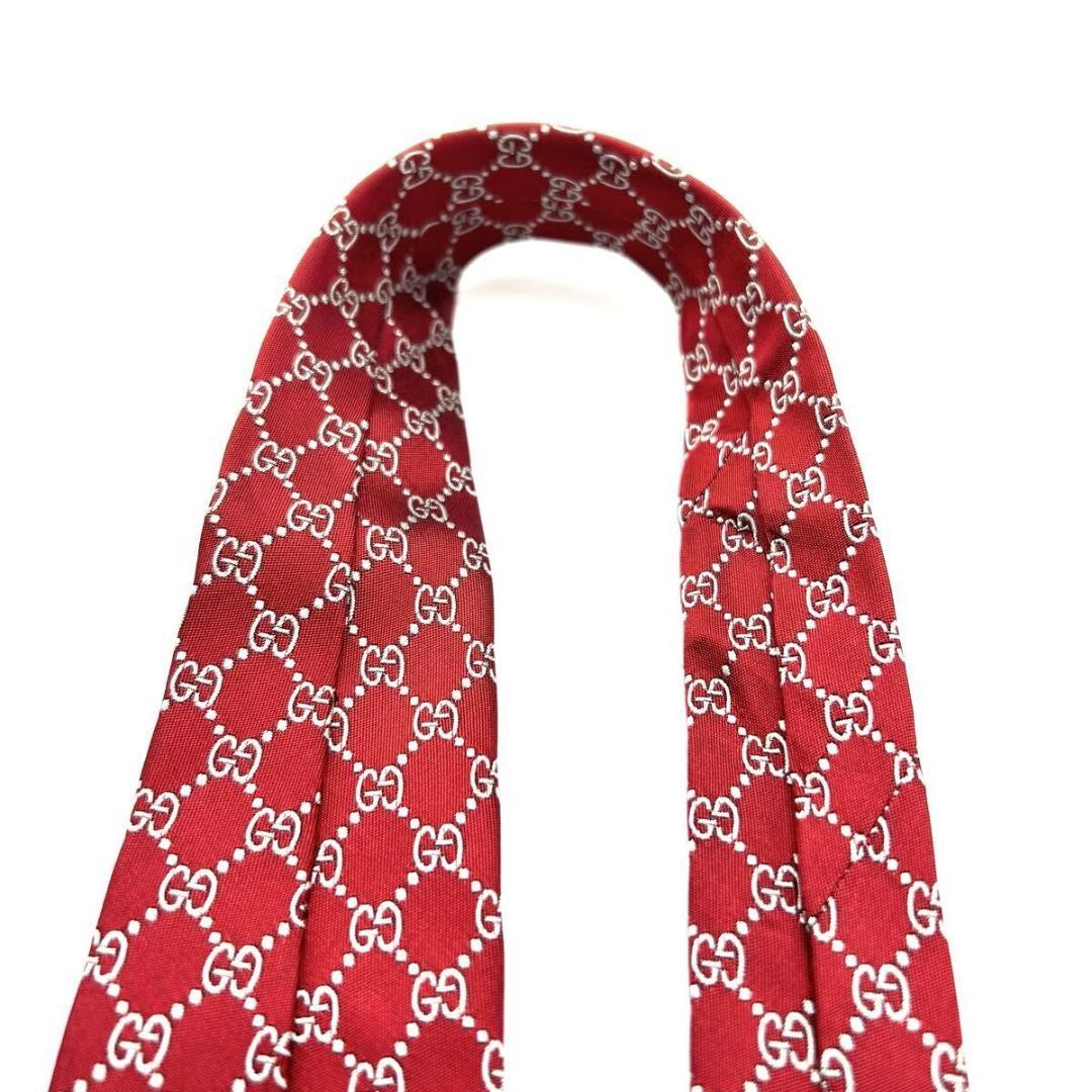 Excellent Condition Gucci GG Bee Pattern Tie with… - image 7