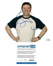 Ricky Gervais Signed Autographed 8x10 Photo The Office ACOA