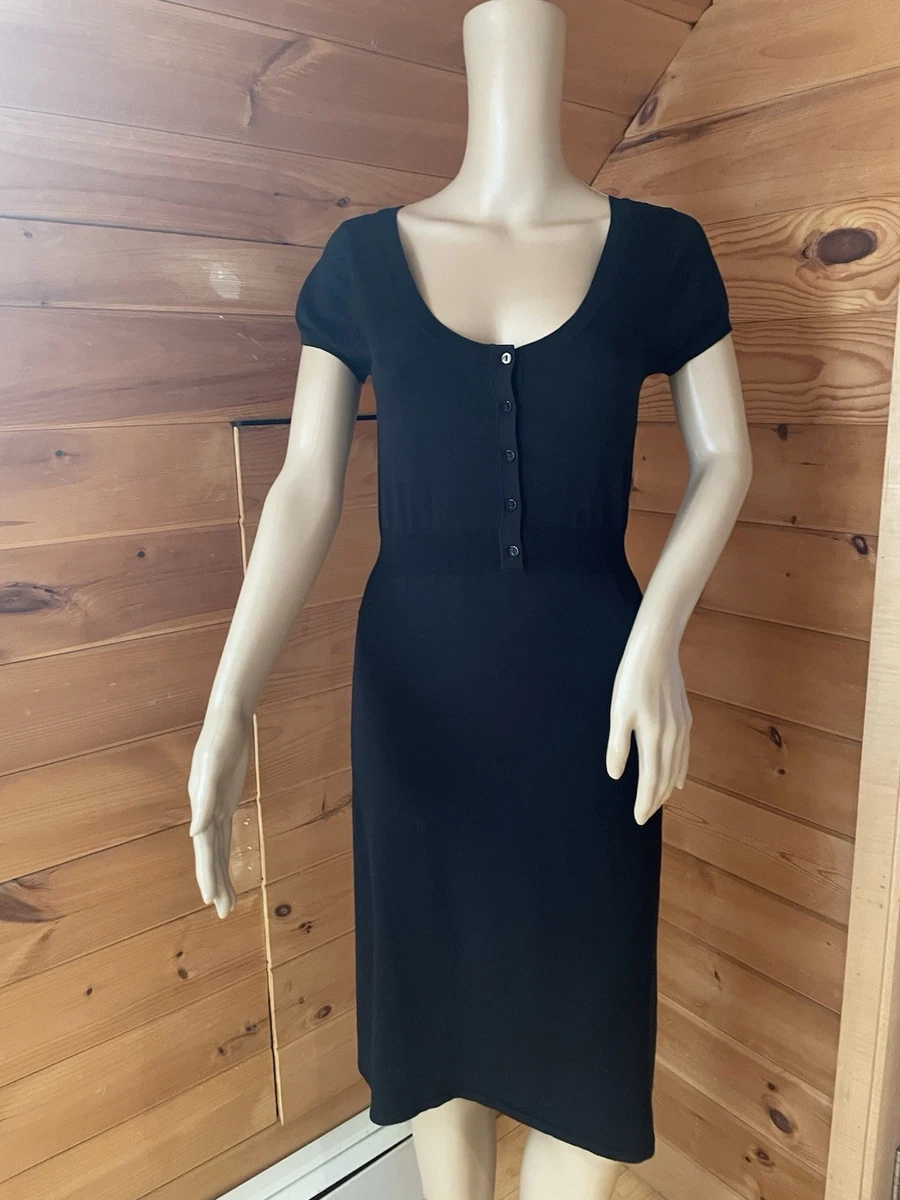 black teddy dress Greer Classic Collared Poplin Dress main image 0