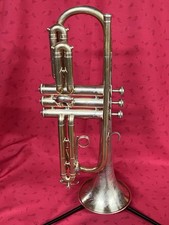 Martin Handcraft Imperial Cornet, Gold Plated, Highly Engraved, 1936, Excellent