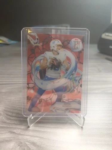 2025 Topps Signature Justin Herbert Red (RAW)
