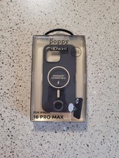 XO Poppy iPhone 16 Pro Max Midnight Black Mag...
