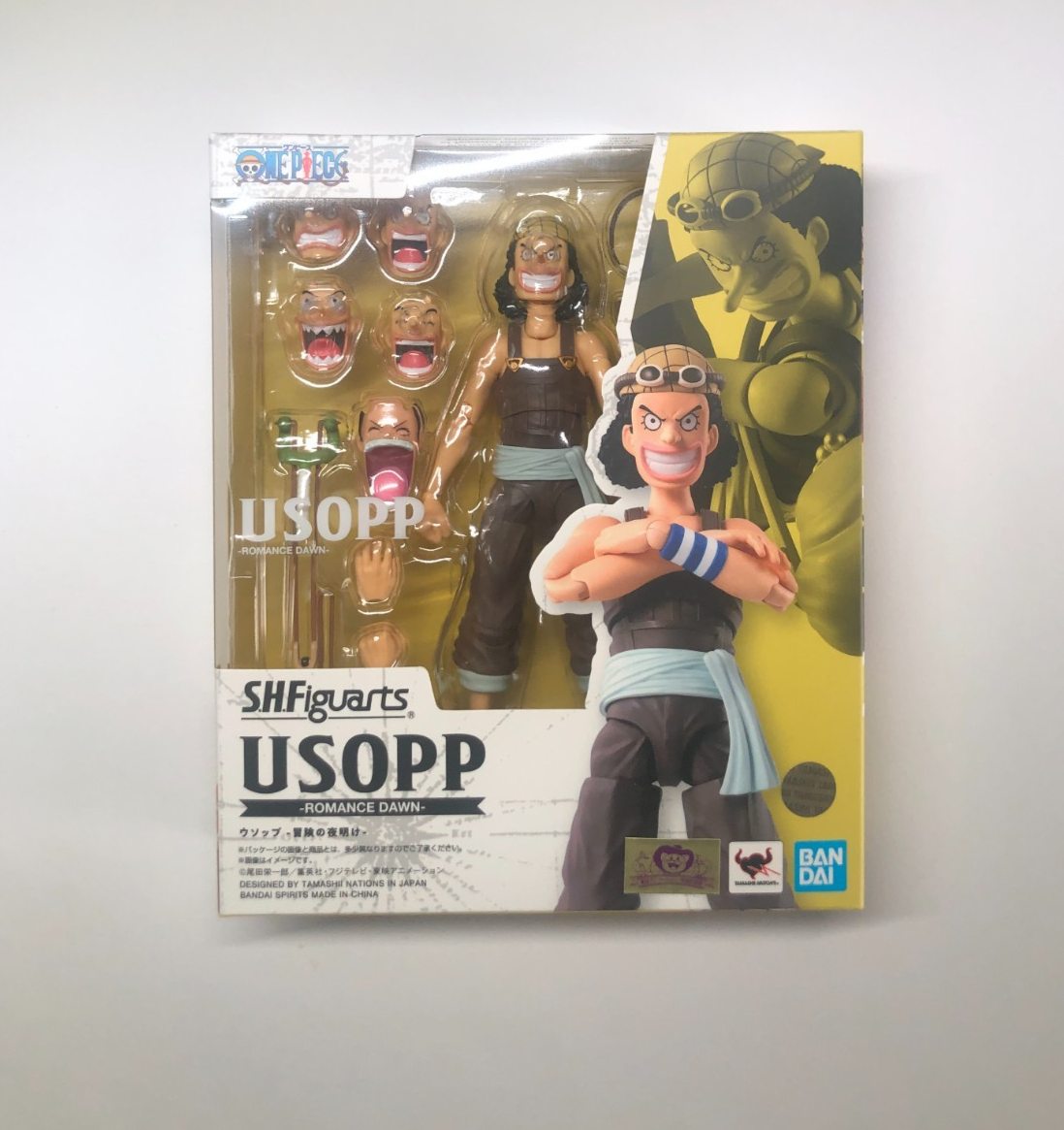 ONE PIECE S.H.Figuarts Usopp Romance Dawn Bandai SHF SH Action