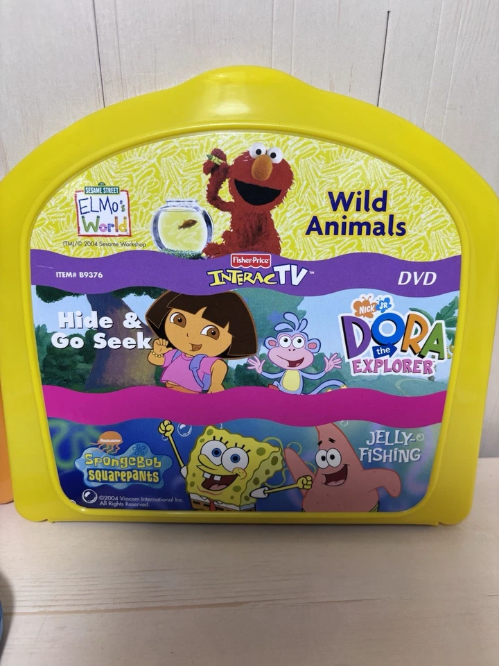 Fisher Price InteracTV - Kids DVD Interactive TV Learning System 3 DVD Sets - Image 4 of 4