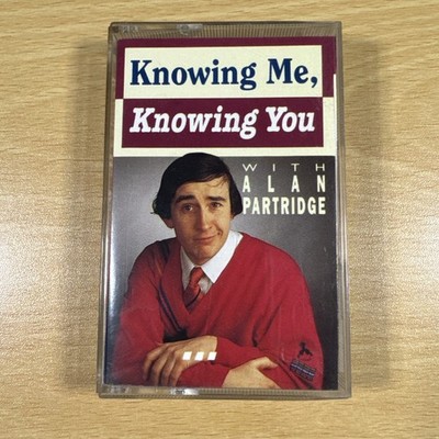 Knowing Me, Knowing You With Alan Partridge BBC Audio Cassette Steve Coogan 1993