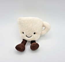 Jellycat Amuseables Espresso Cup Plush Soft Coffee Stuffed Toy Pre-Owned 3.75"