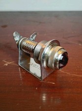 Vintage Dialco Ny Panel Indicator Light 58 Faceted Jewel Lens Dash Gauge.