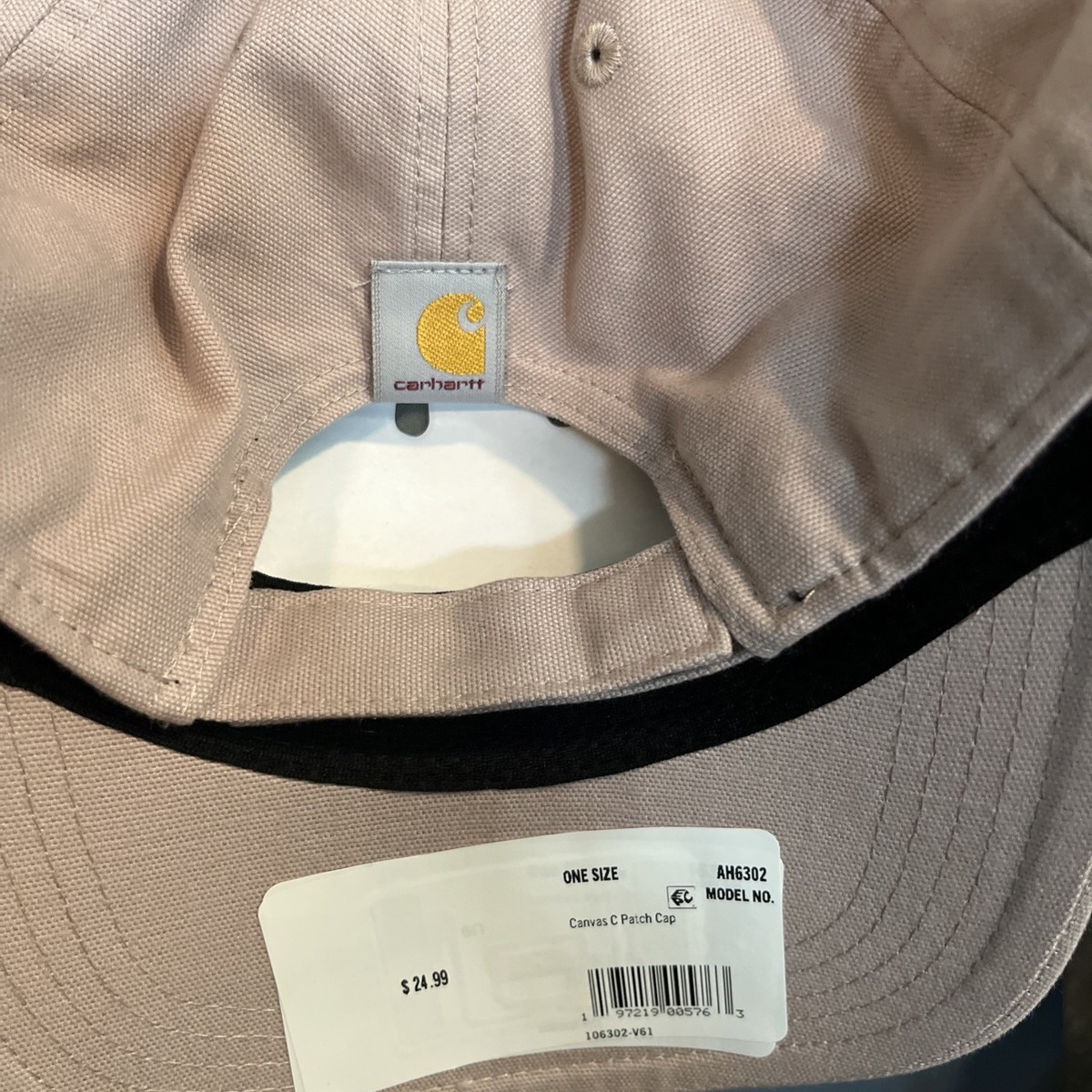 ３本セット Carhartt Force Hat Canvas C Patch Baseball Cap Womens One Size
