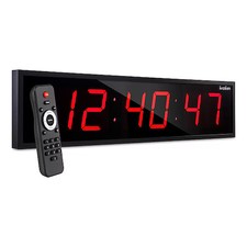 Ivation Jid0136tred Digital Clock,Led,Rectang...