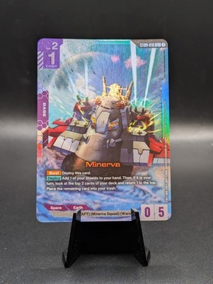 Minerva ST09-010 C+ Base Gundam Card Game Bandai English NM
