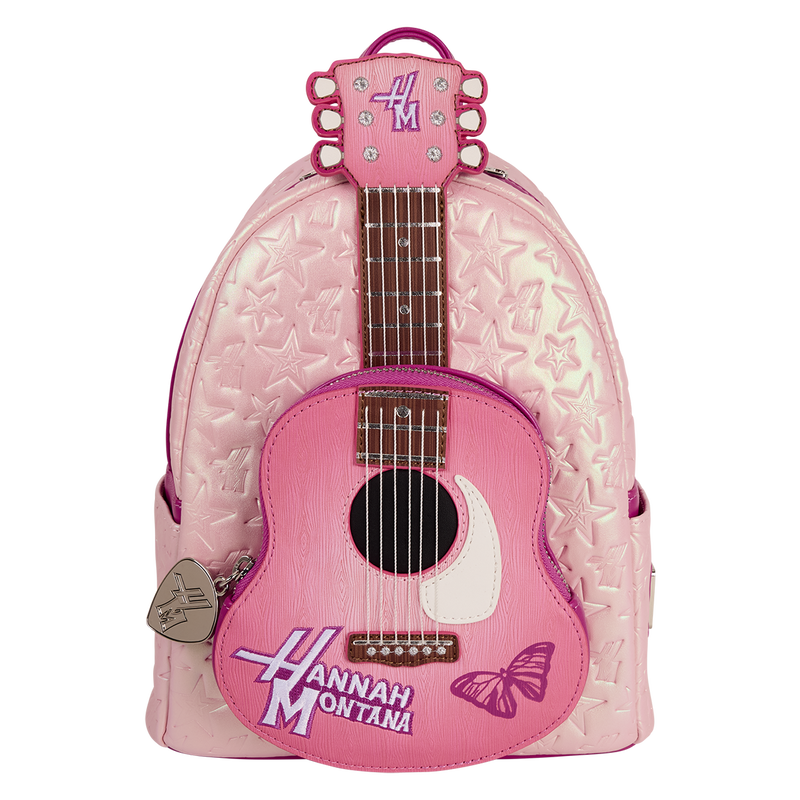 Loungefly Hannah Montana Guitar Mini Backpack Retro Music Fan Style