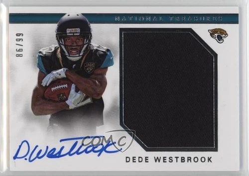 2017 Panini National Treasures /99 Dede Westbrook #RMS-DWK Auto RC